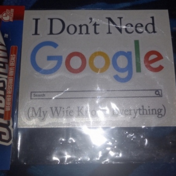 LAST CHANCE SALE ONLY $8Weather Resistant Vinyl Decals Lot (2 Pcs) NWT - Picture 2 of 3